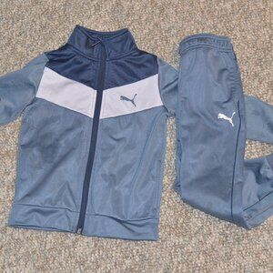 NWOT Puma Blue Jogger Set Size 5
